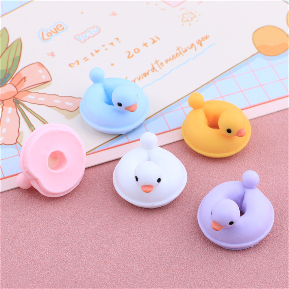 20Pcs Cartoon Duck Swim Ring D – Resin Art Ring recenzja i cena