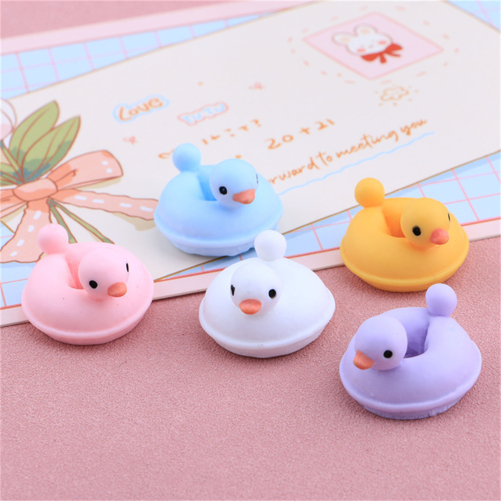 20Pcs Cartoon Duck Swim Ring D – Resin Art Ring recenzja i cena