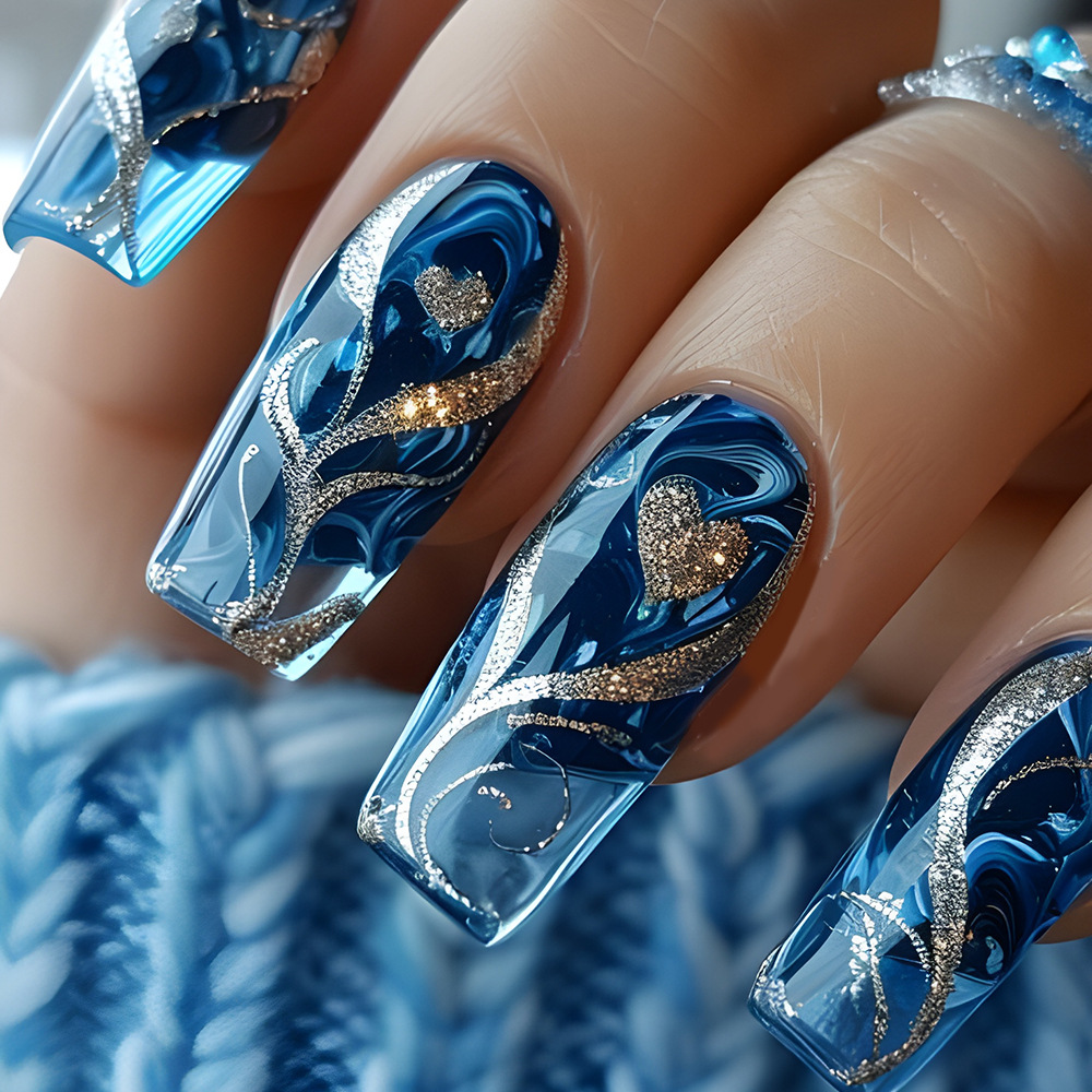 Gold Curve Sea Wave Press On N – Resin Art Liquid recenzja i cena