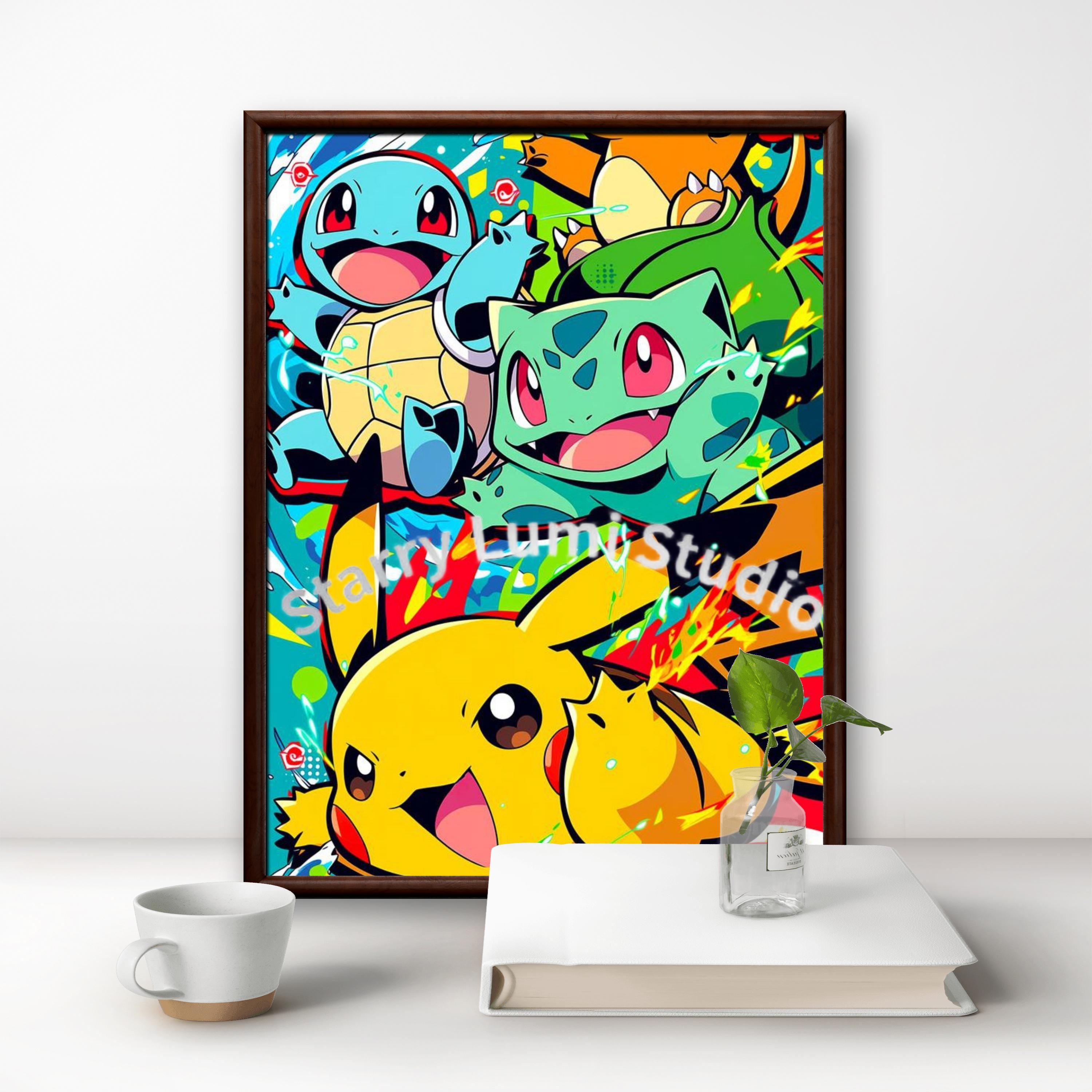 2026 New Pokémon Cute Pikachu  – Resin Art Canvas recenzja i cena