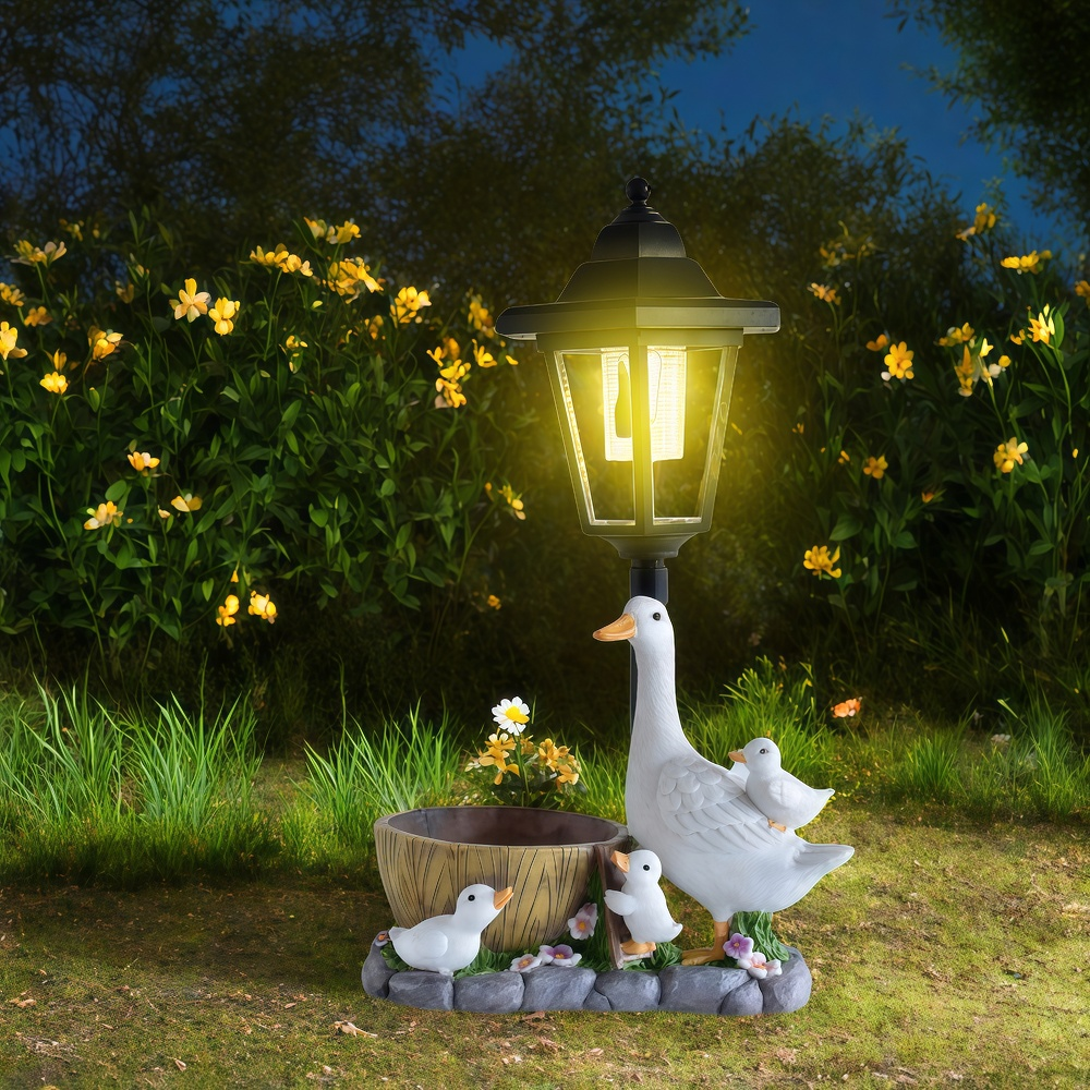 Solar Duck Night Light Garden  – Resin Art Materials recenzja i cena