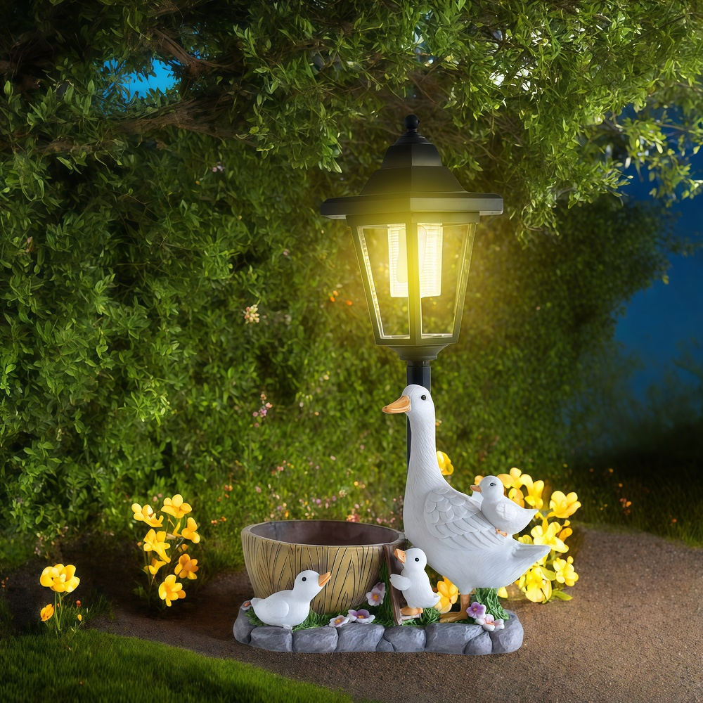 Solar Duck Night Light Garden  – Resin Art Materials recenzja i cena