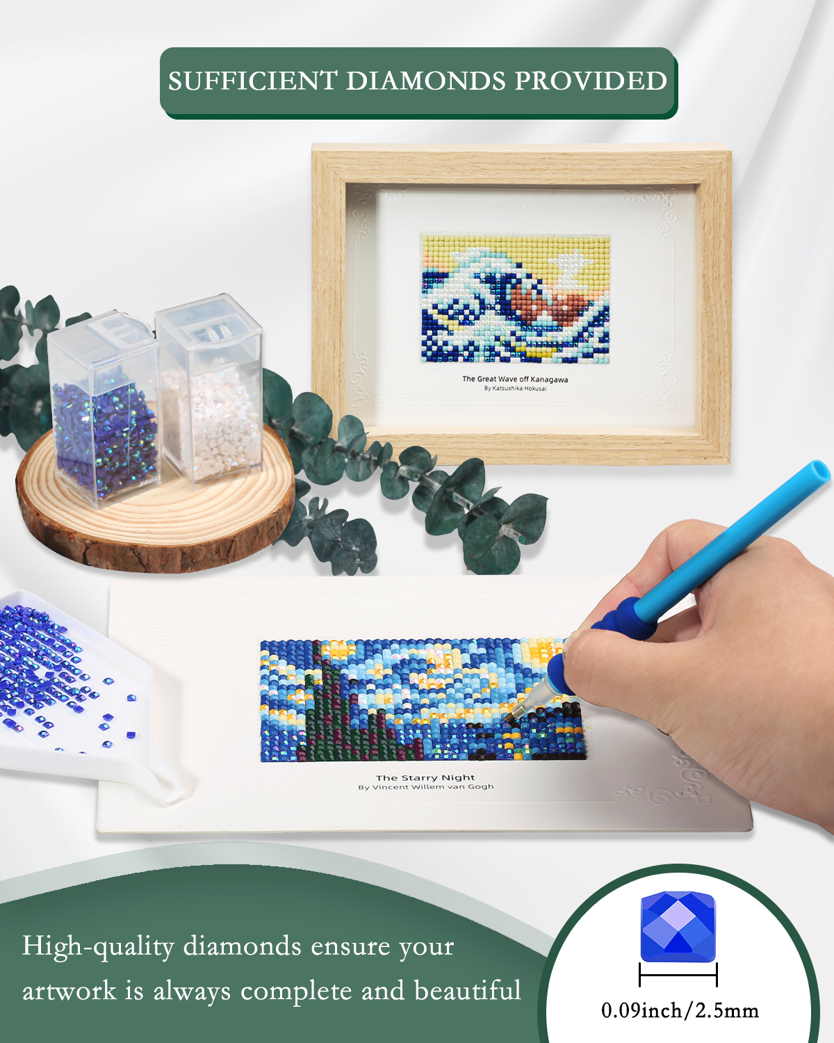 12PCS Mini Diamond Painting Ki – Resin Art Canvas recenzja i cena