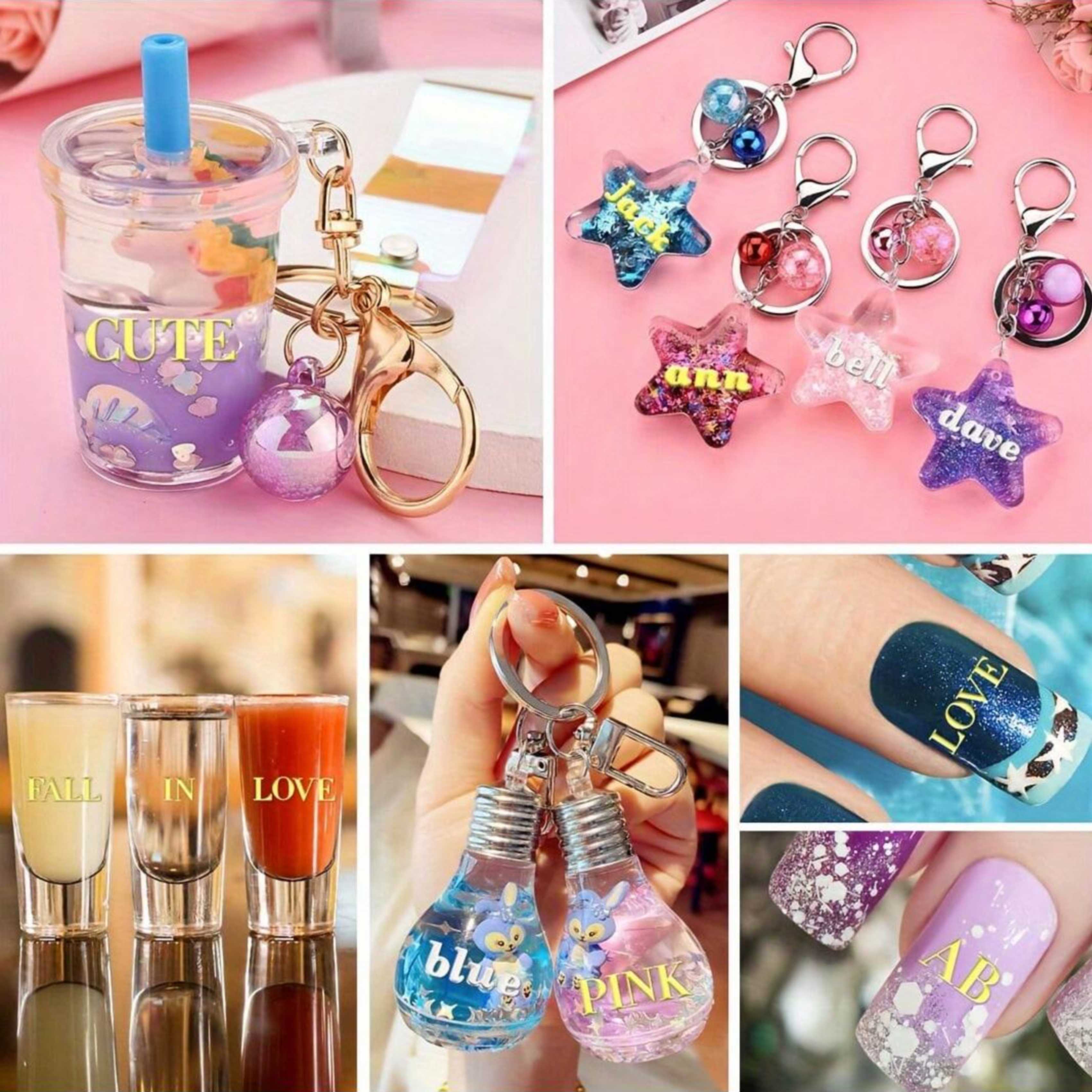 12 Letter Resin Stickers, Mini – Resin Art Sticker recenzja i cena
