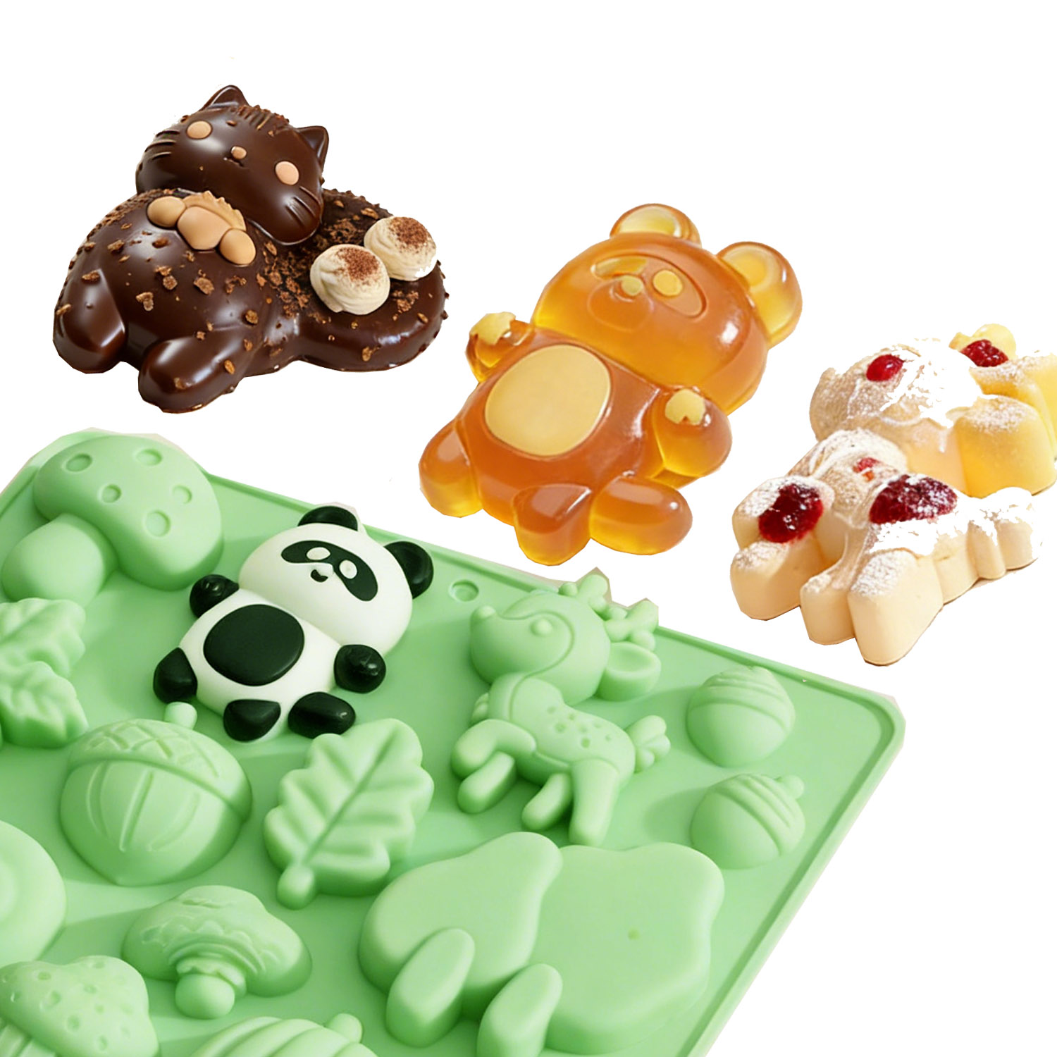 1 Silicone Cake Mold in the Sh – Resin Art Materials recenzja i cena