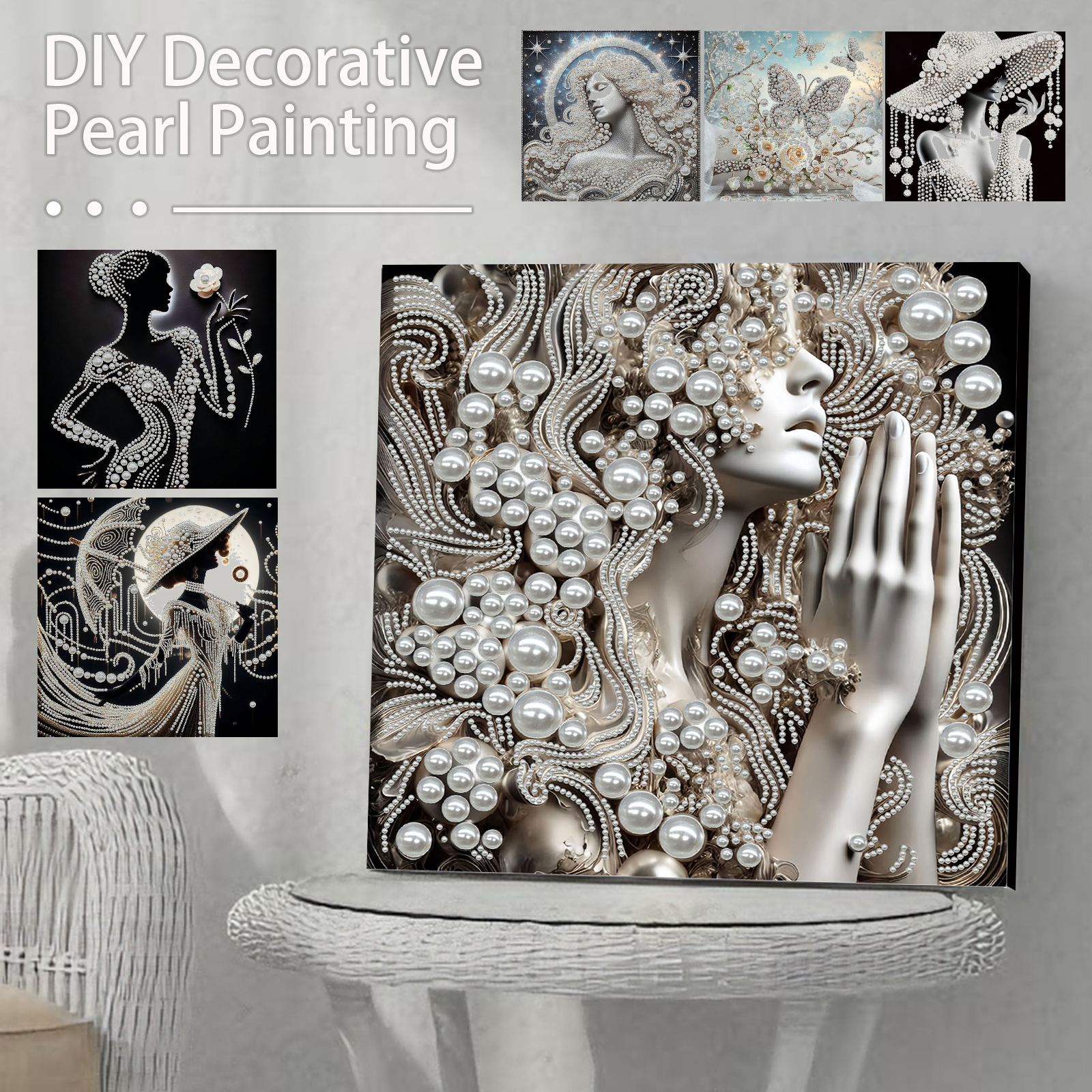 DIY Ladies Pearl Diamond Paint – Resin Art Products recenzja i cena