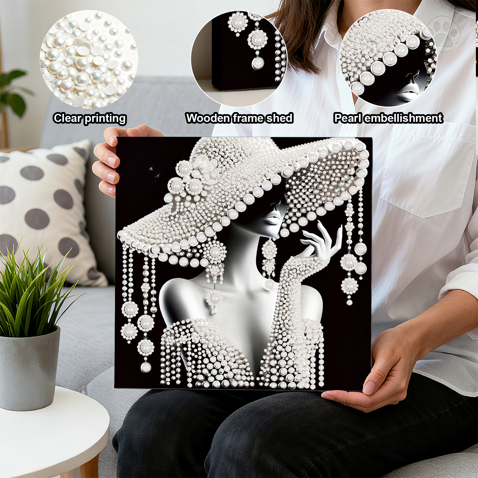 DIY Ladies Pearl Diamond Paint – Resin Art Products recenzja i cena