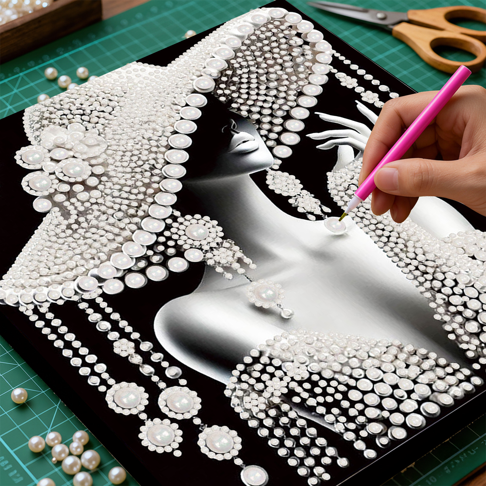 DIY Ladies Pearl Diamond Paint – Resin Art Products recenzja i cena