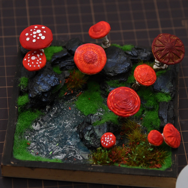 2pcs/set Mini Mushroom Silicon – Resin Art Mould recenzja i cena
