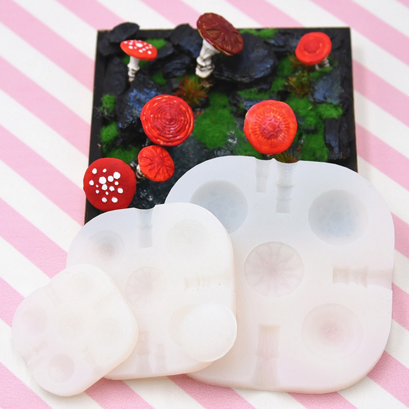 2pcs/set Mini Mushroom Silicon – Resin Art Mould recenzja i cena