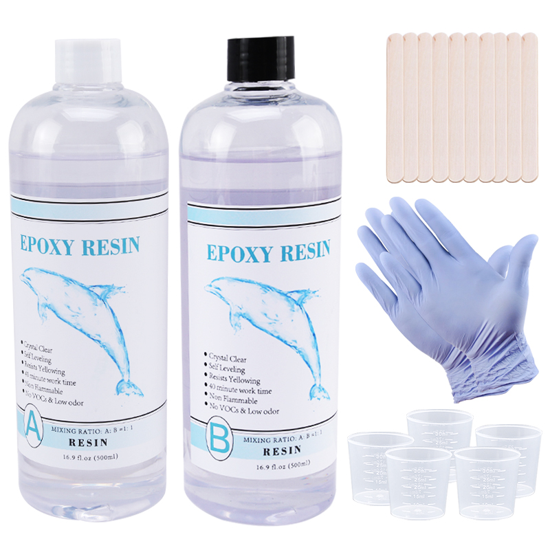 1:1 Clear Epoxy Resin Crystal  – Resin Art Mould recenzja i cena