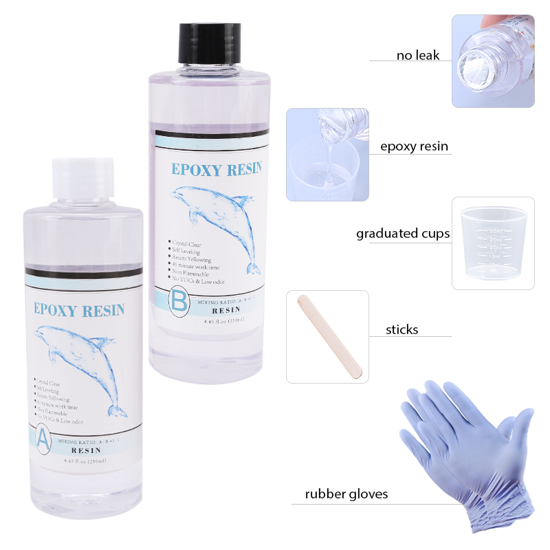 1:1 Clear Epoxy Resin Crystal  – Resin Art Mould recenzja i cena