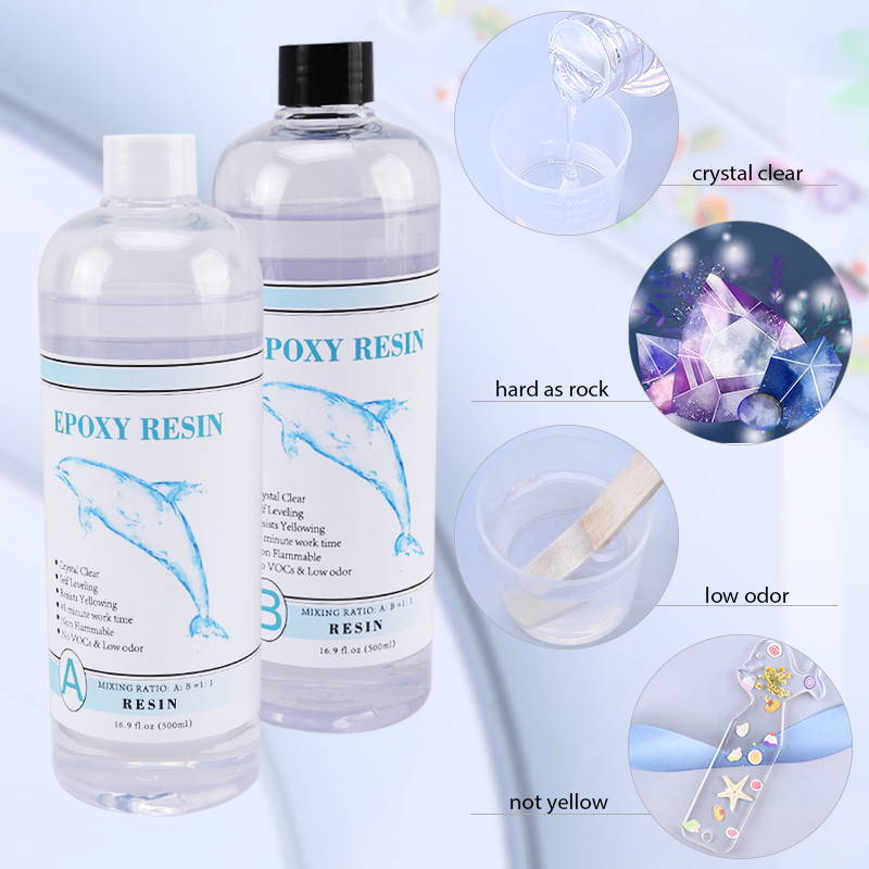 1:1 Clear Epoxy Resin Crystal  – Resin Art Mould recenzja i cena