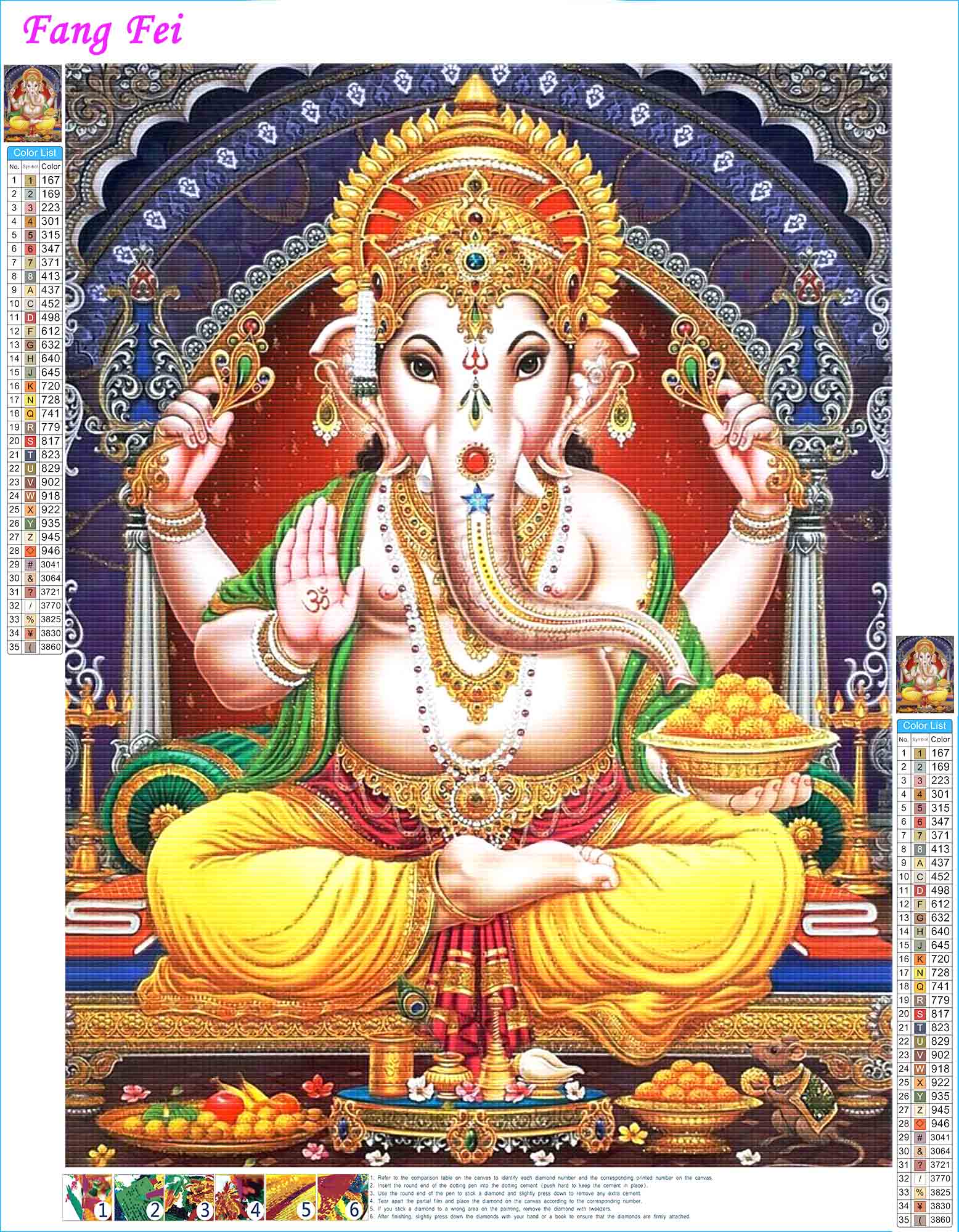 Golden Ganesha Temple Elephant – Resin Art India recenzja i cena
