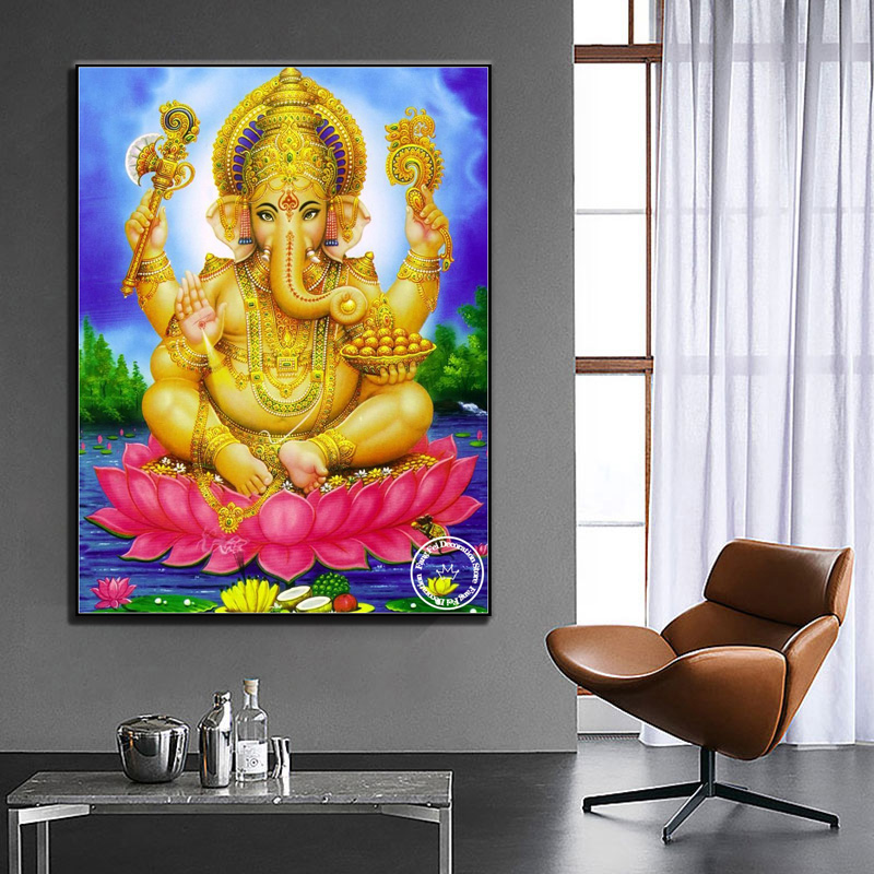 Golden Ganesha Temple Elephant – Resin Art India recenzja i cena