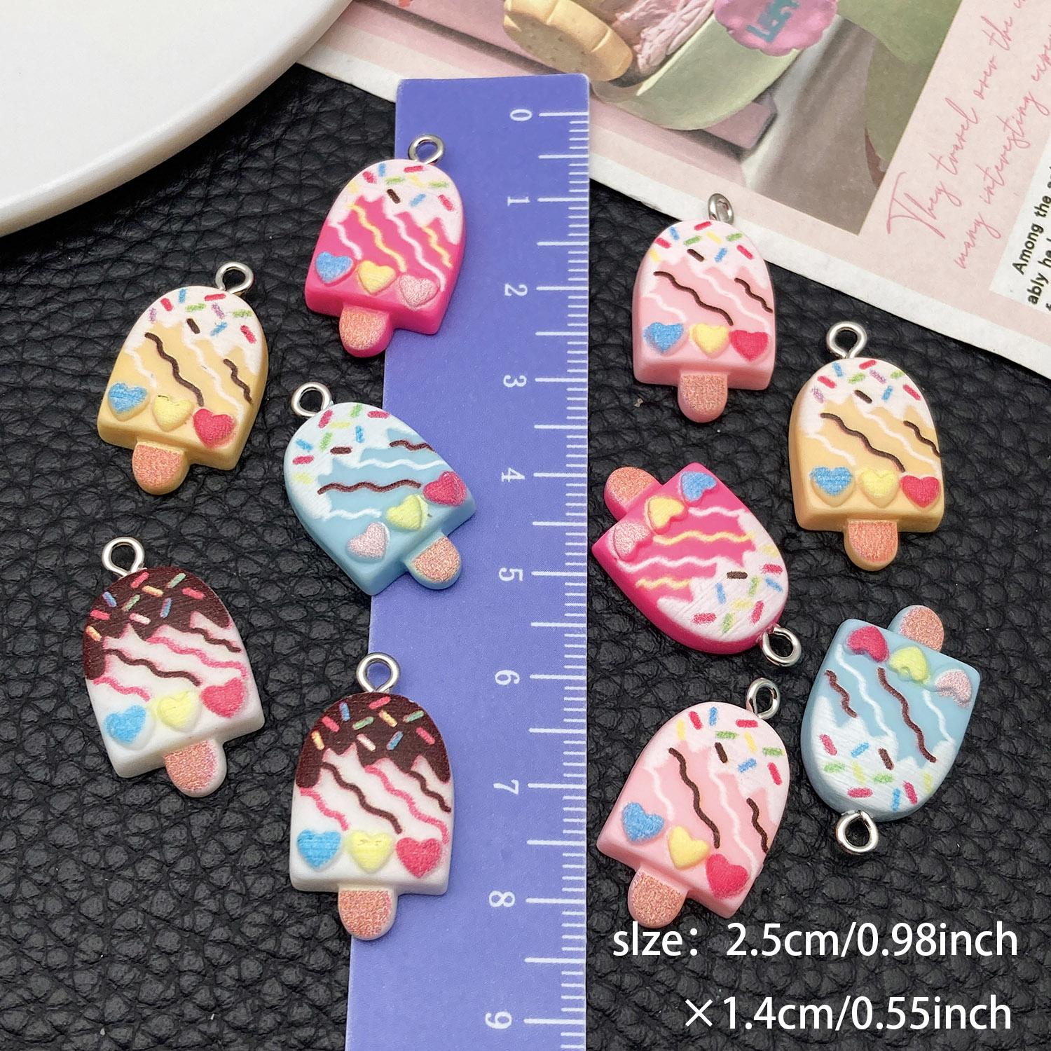 5/10pcs Cute Fashion Resin Acr – Resin Art Notes recenzja i cena