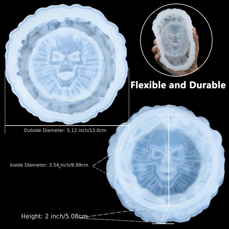 Ashtray mold, skull DIY craft  – Resin Art Products recenzja i cena