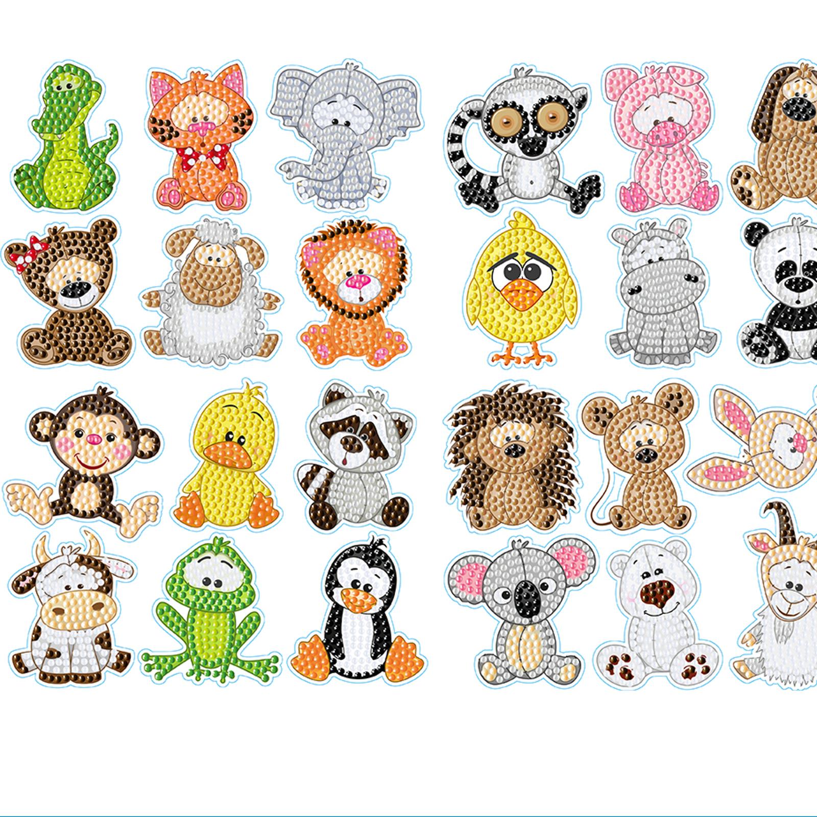 24PCS Diamond Mosaic Sticker D – Resin Art Sticker recenzja i cena