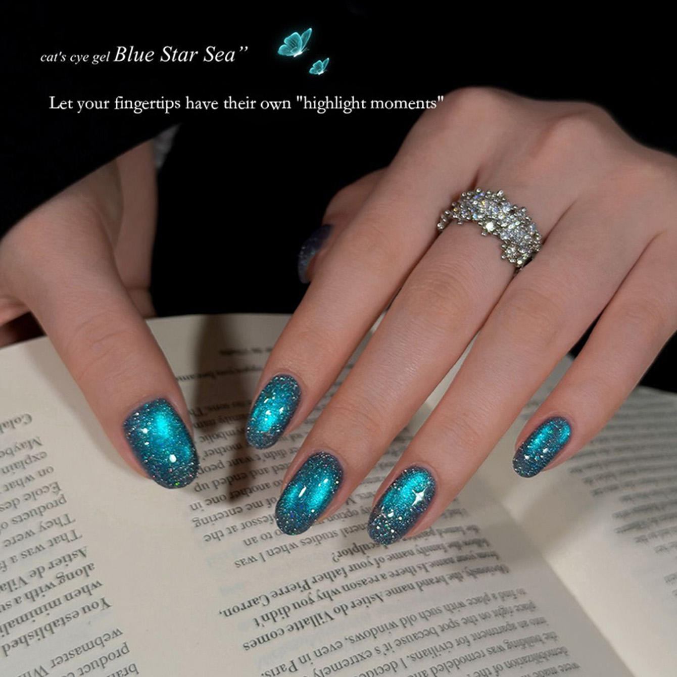 MAINEL 10ML 1Pcs Blue Nails Po – Resin Art Online recenzja i cena
