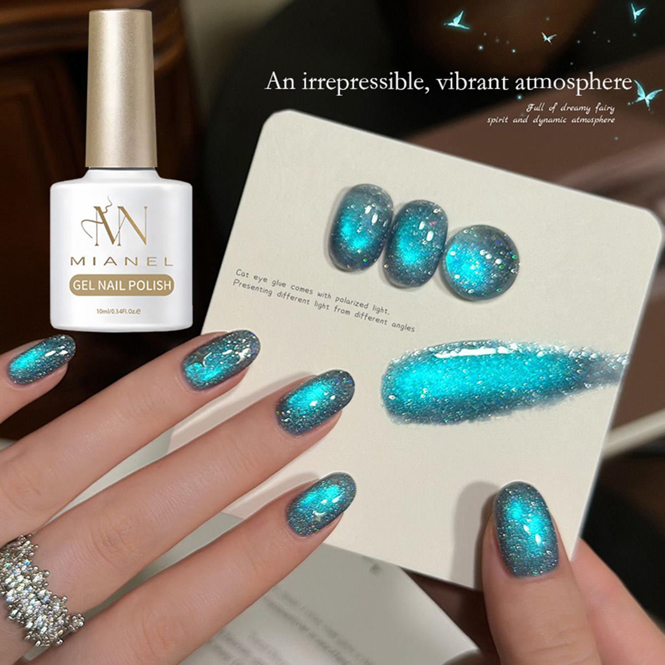 MAINEL 10ML 1Pcs Blue Nails Po – Resin Art Online recenzja i cena