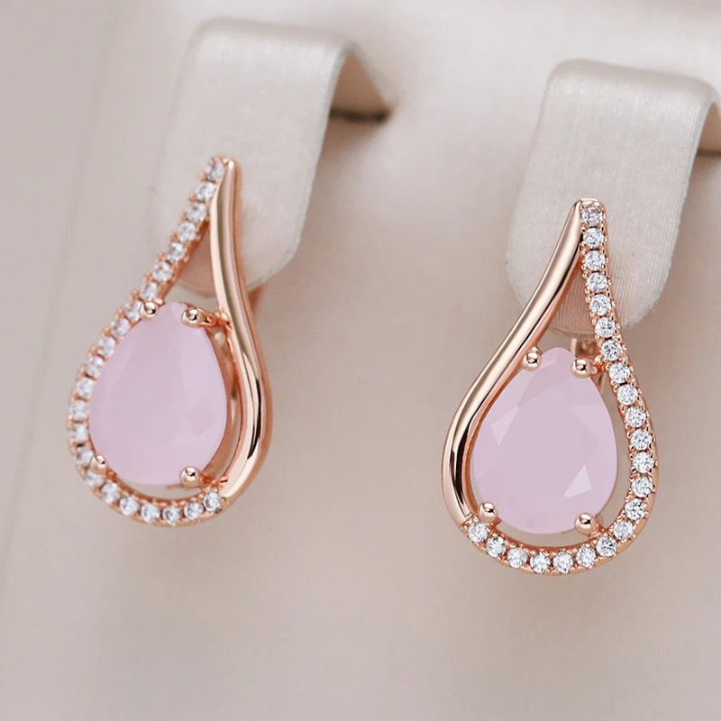 Elegant Charm Pink Synthetic O – Resin Art Ring recenzja i cena