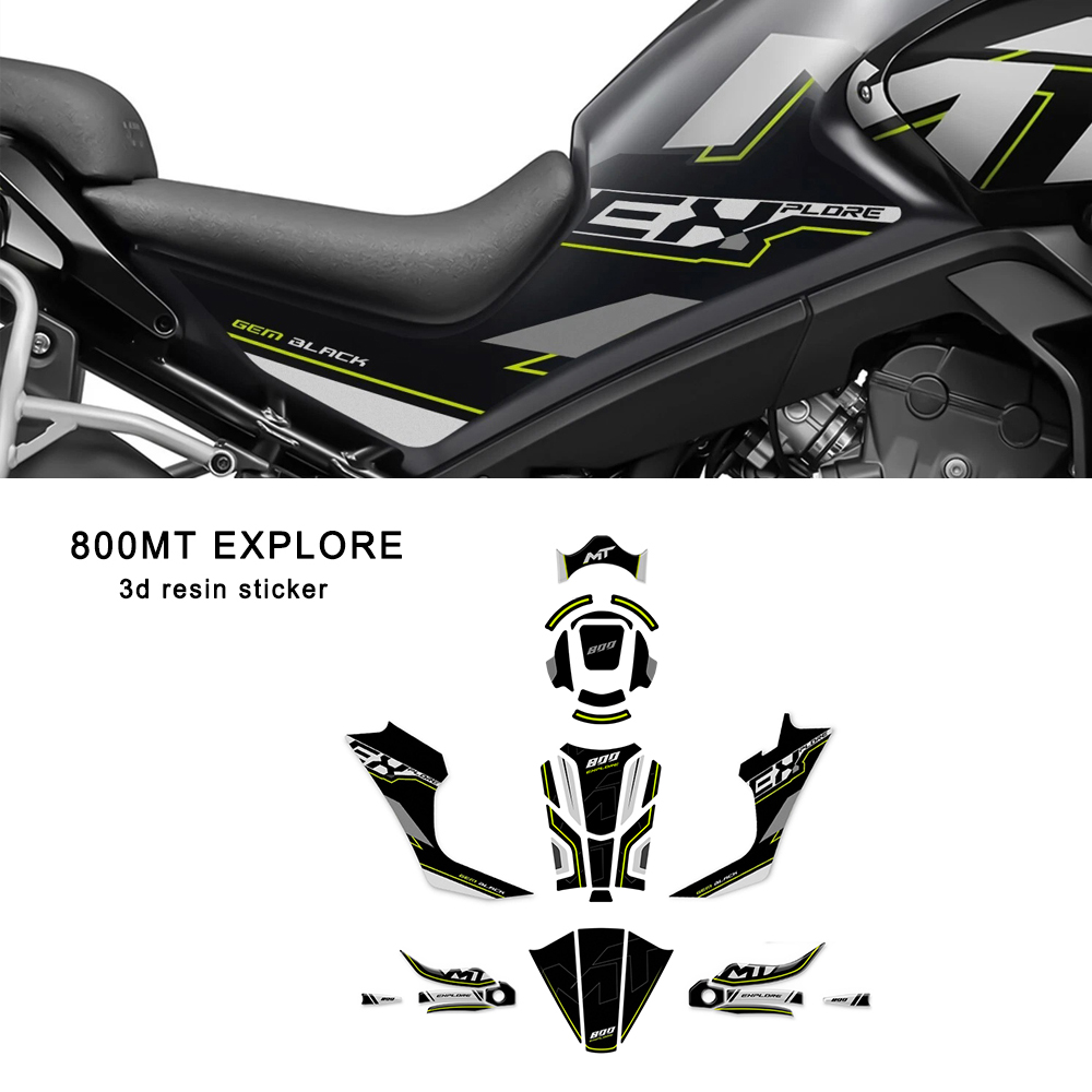 For 800MT Explore 800 MT 2023  – Resin Art Sticker recenzja i cena