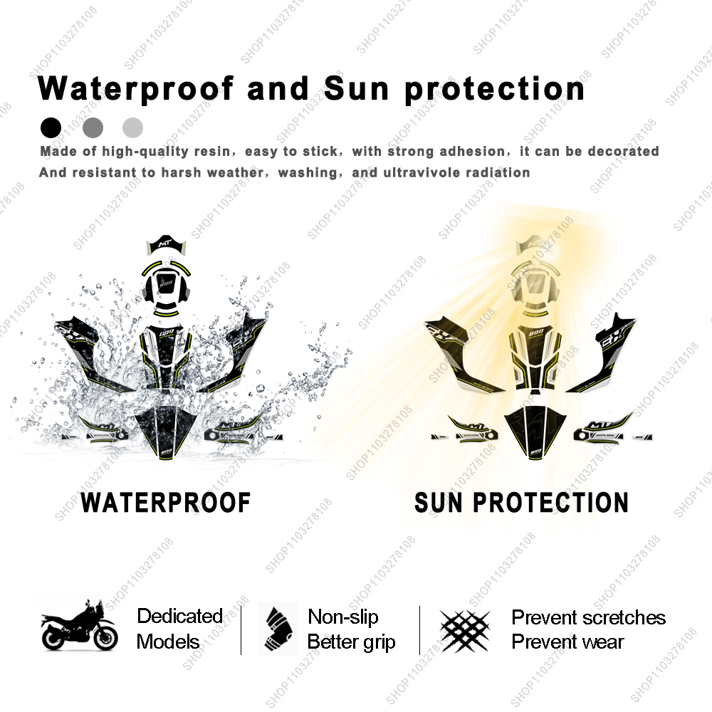 For 800MT Explore 800 MT 2023  – Resin Art Sticker recenzja i cena