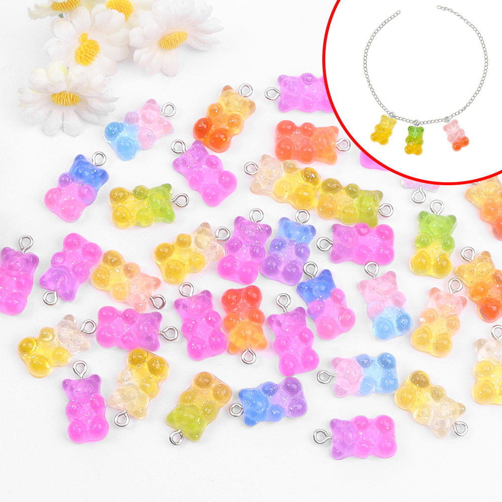 60pcs Dual Color Resin Bear Sh – Resin Art Materials recenzja i cena
