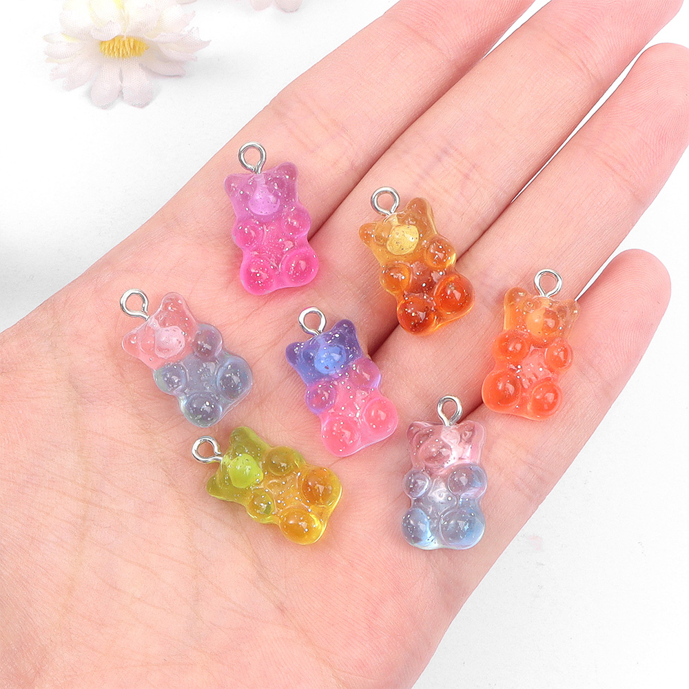 60pcs Dual Color Resin Bear Sh – Resin Art Materials recenzja i cena