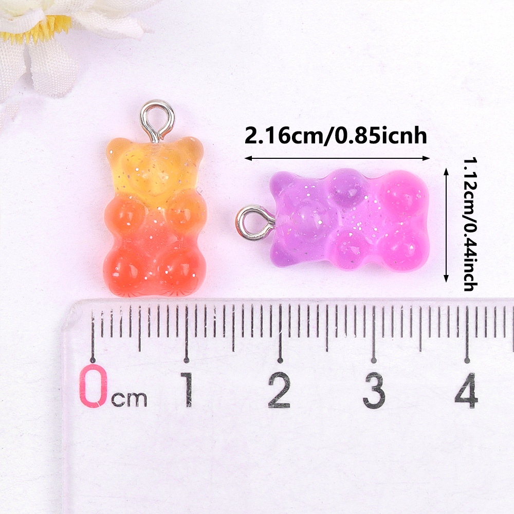 60pcs Dual Color Resin Bear Sh – Resin Art Materials recenzja i cena