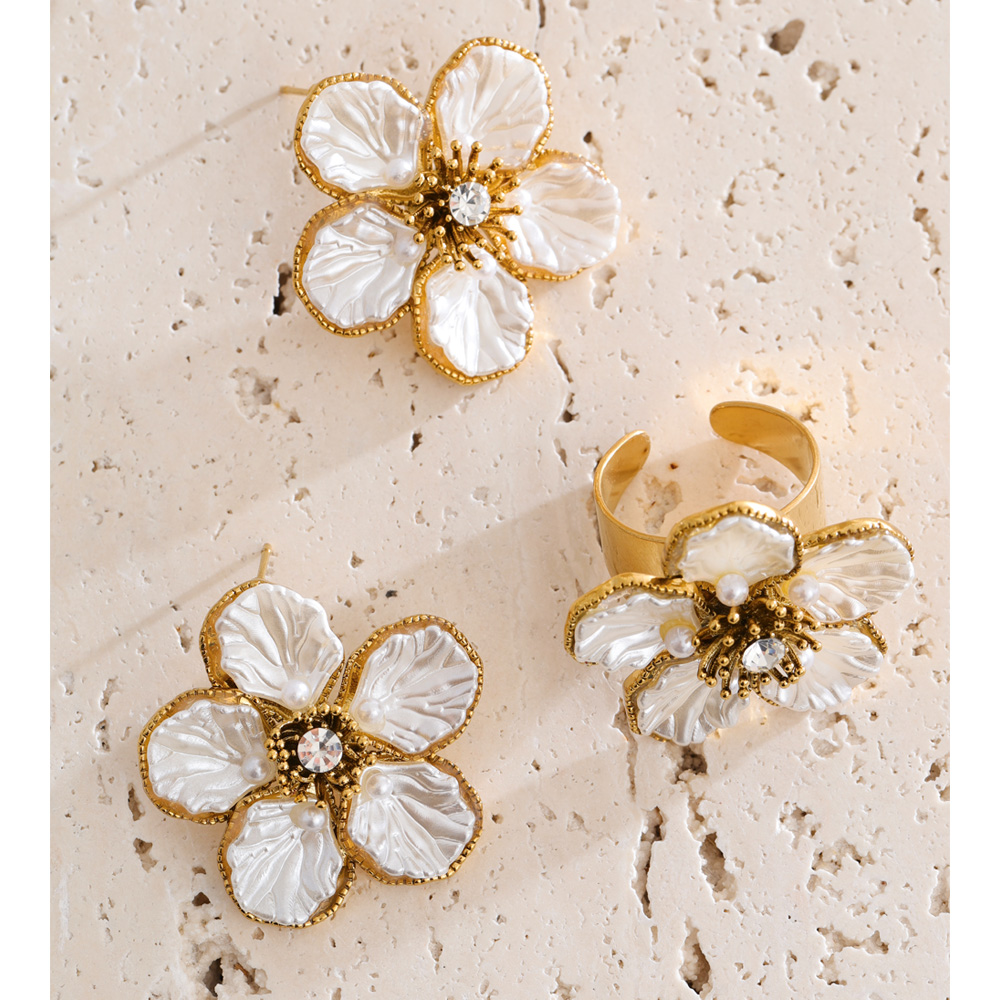 Yhpup Popular Stainless Steel  – Resin Art Ring recenzja i cena