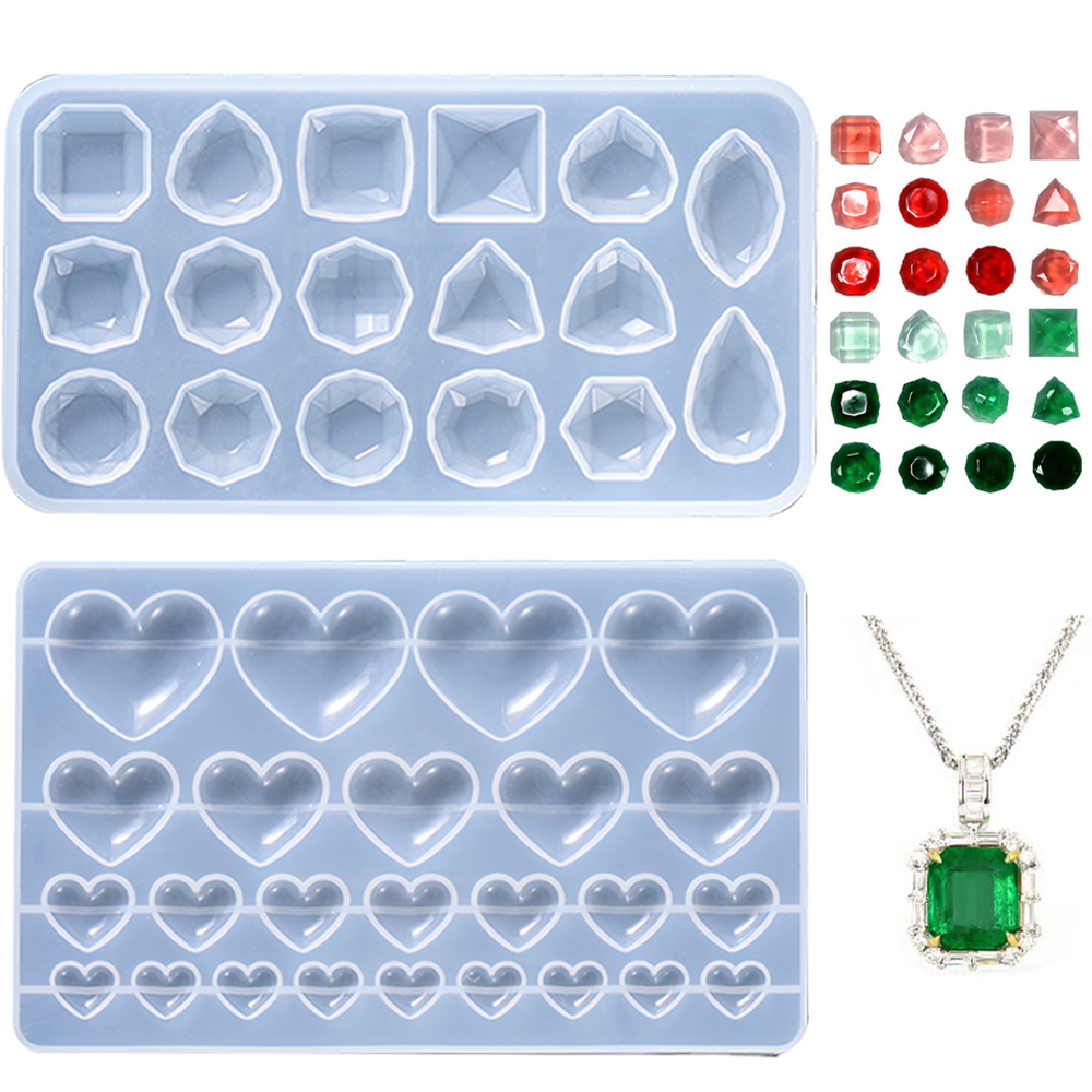 DIY Cube Ring Necklace Bracele – Resin Art Ring recenzja i cena