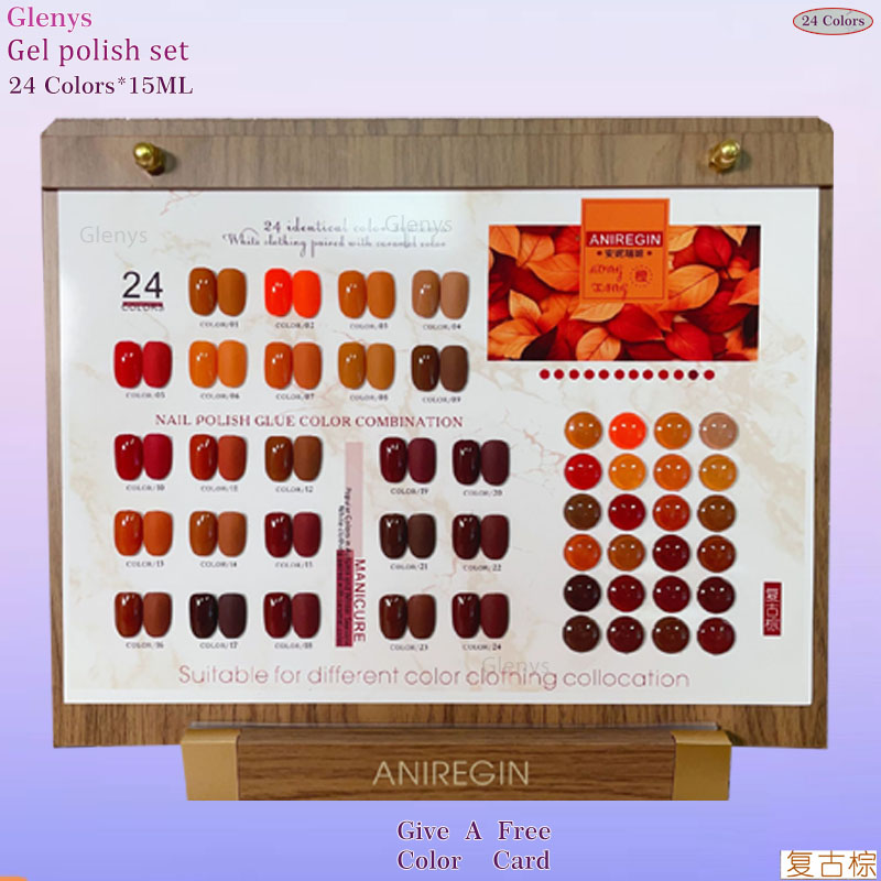 Vintage brown 24 color nail po – Resin Art Online recenzja i cena