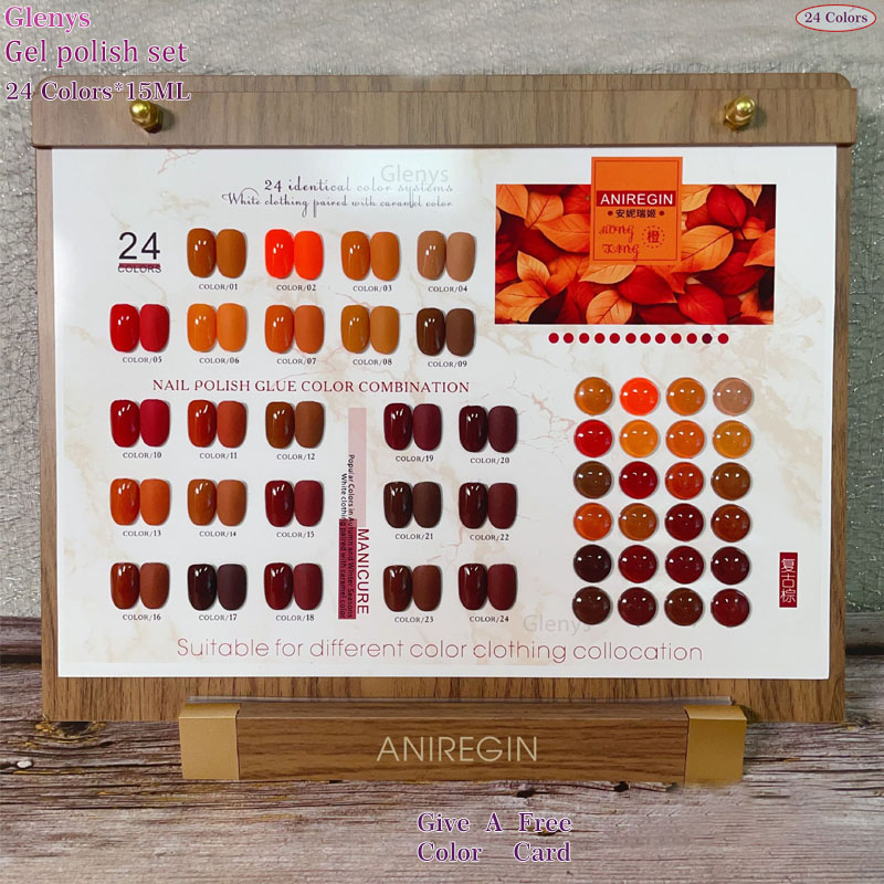 Vintage brown 24 color nail po – Resin Art Online recenzja i cena
