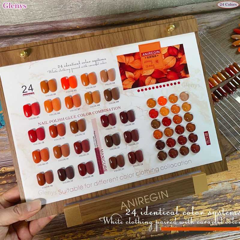 Vintage brown 24 color nail po – Resin Art Online recenzja i cena