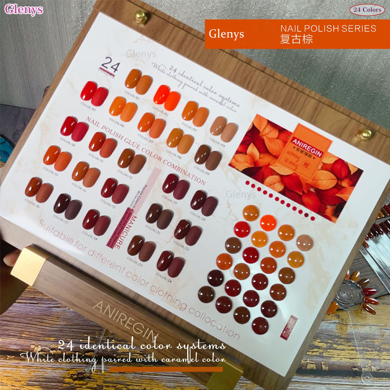 Vintage brown 24 color nail po – Resin Art Online recenzja i cena