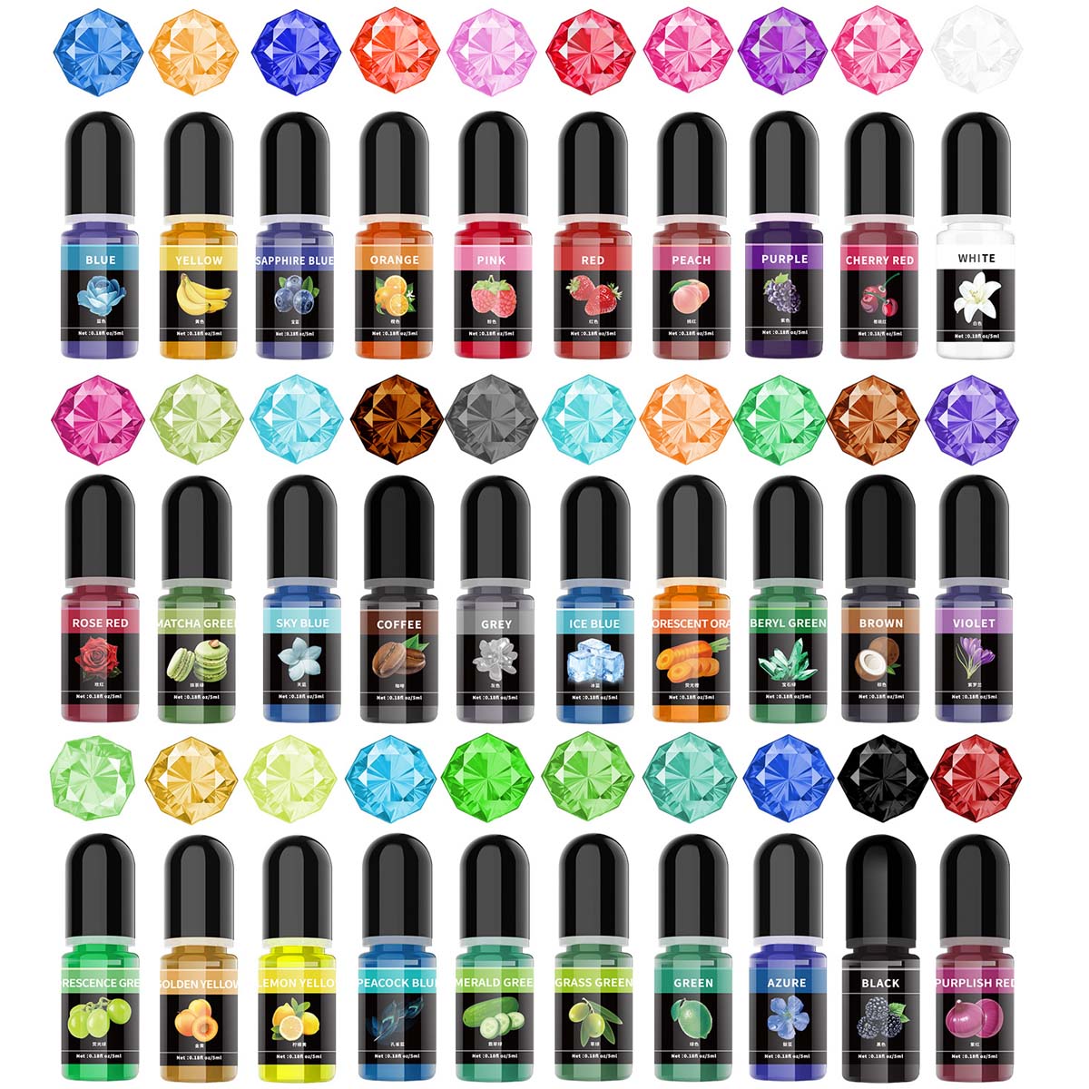 5ml/Bottle Epoxy Resin Pigment – Resin Art Liquid recenzja i cena