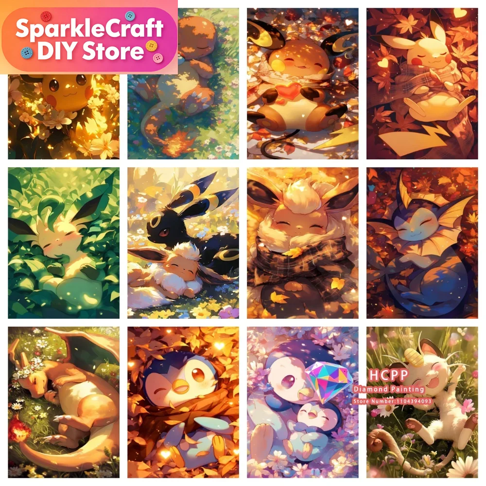 1pc frameless Cartoon Pokemon  – Resin Art Products recenzja i cena