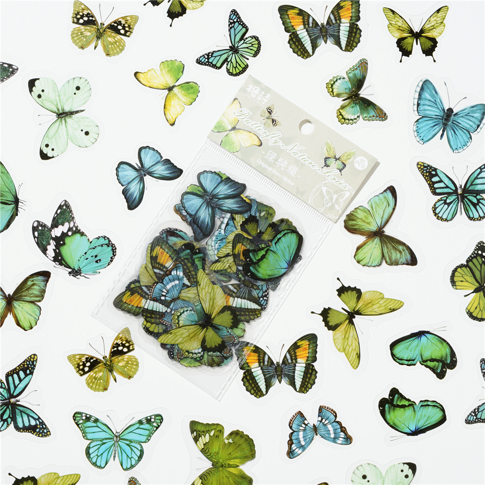 40pcs Colorful Butterfly Wings – Resin Art Sticker recenzja i cena