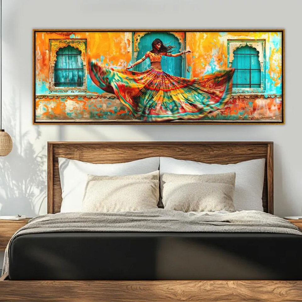 Beautiful Indian Woman Dancing – Resin Art India recenzja i cena