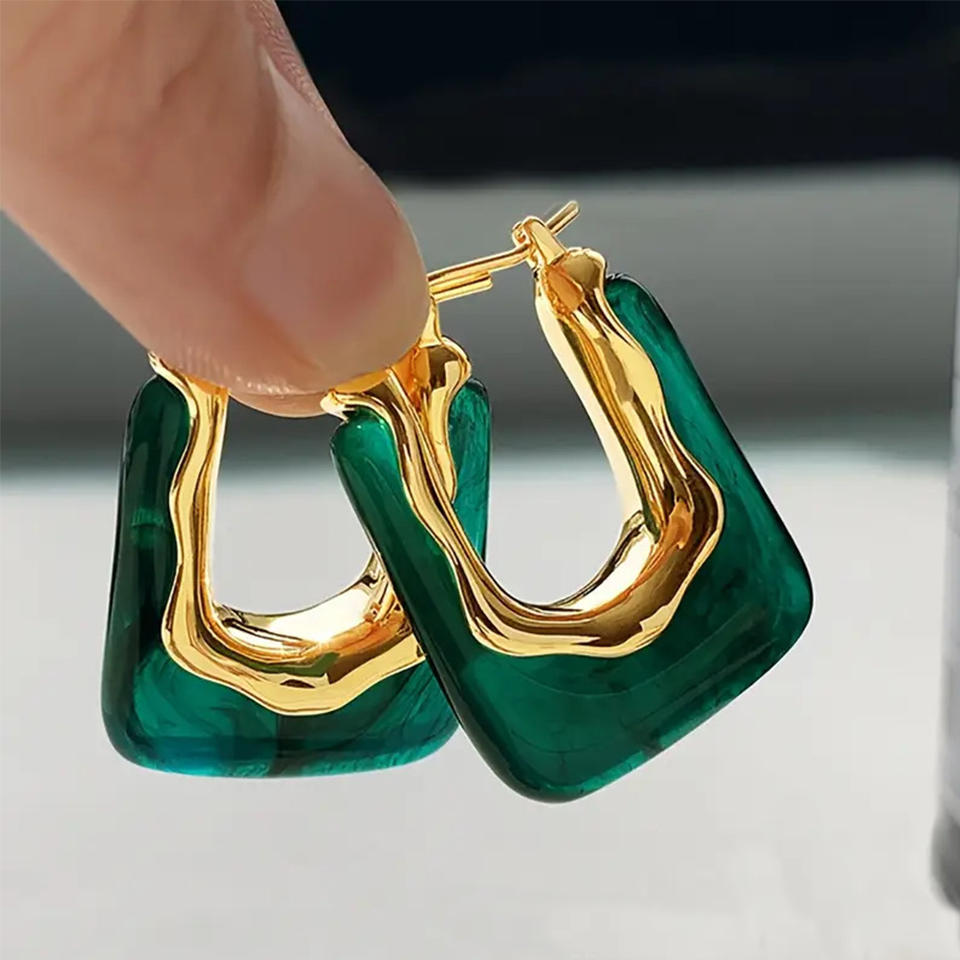Yupsk French Fashion Vintage U – Resin Art Ring recenzja i cena