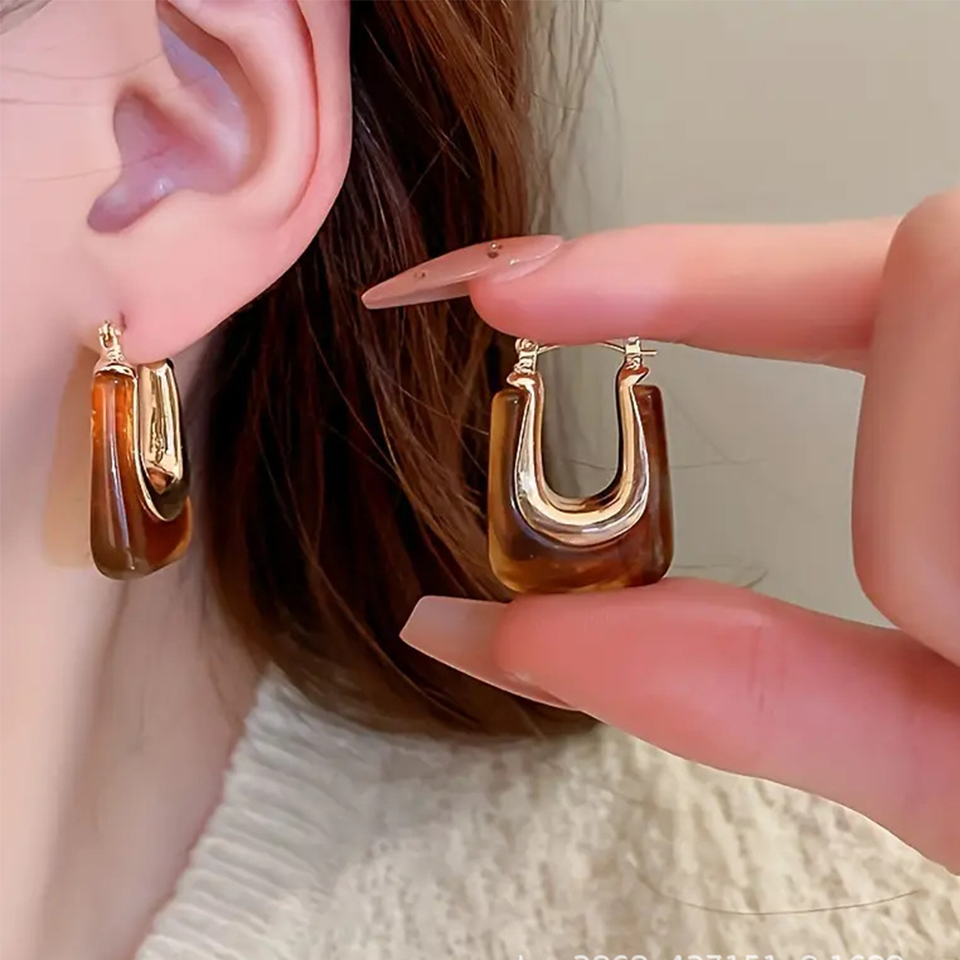 Yupsk French Fashion Vintage U – Resin Art Ring recenzja i cena