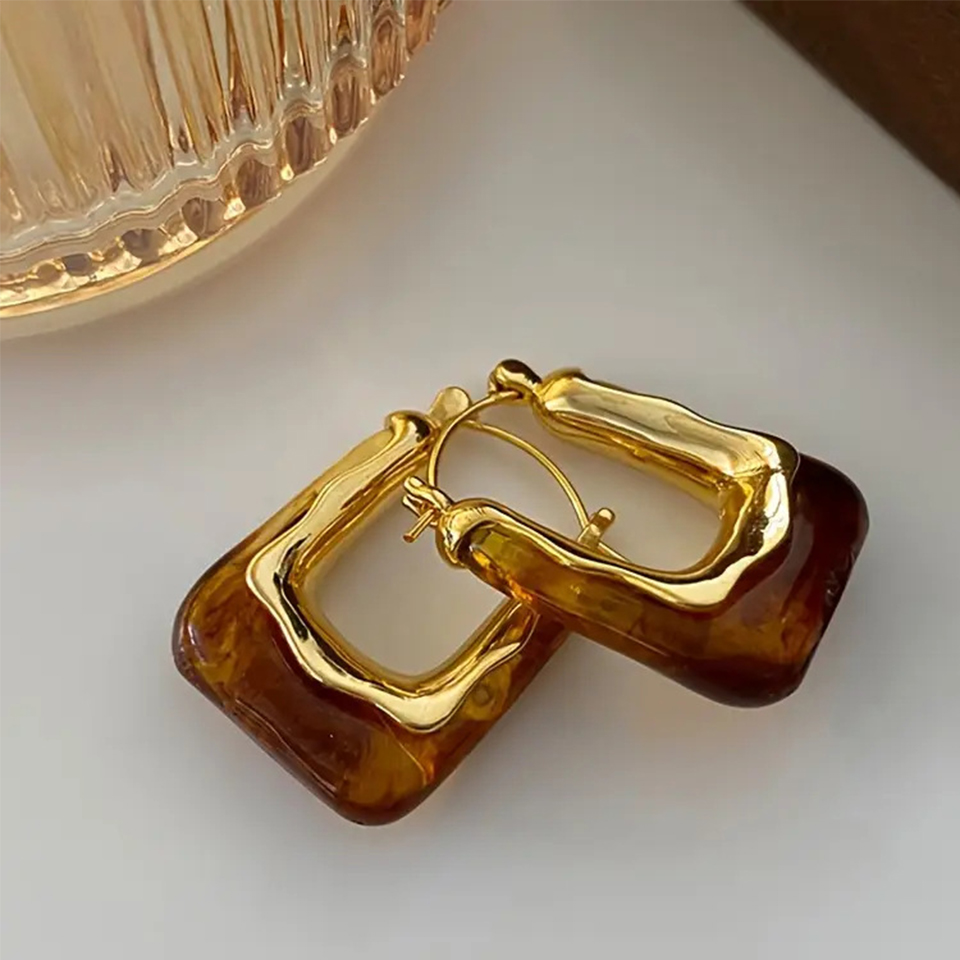 Yupsk French Fashion Vintage U – Resin Art Ring recenzja i cena