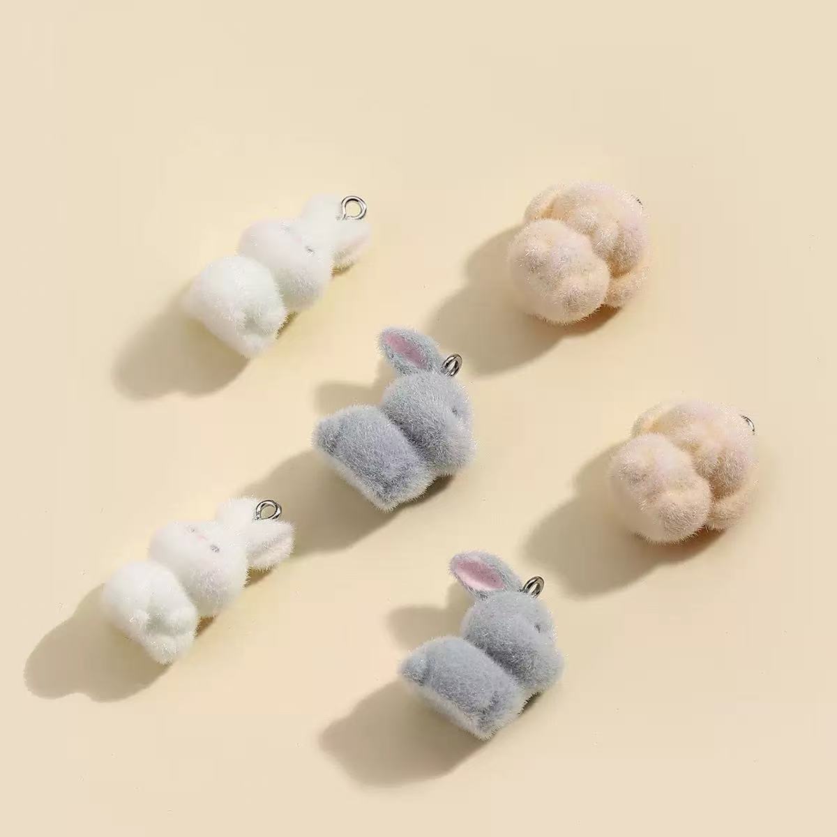 10pcs Flocking Little Rabbit R – Resin Art Notes recenzja i cena