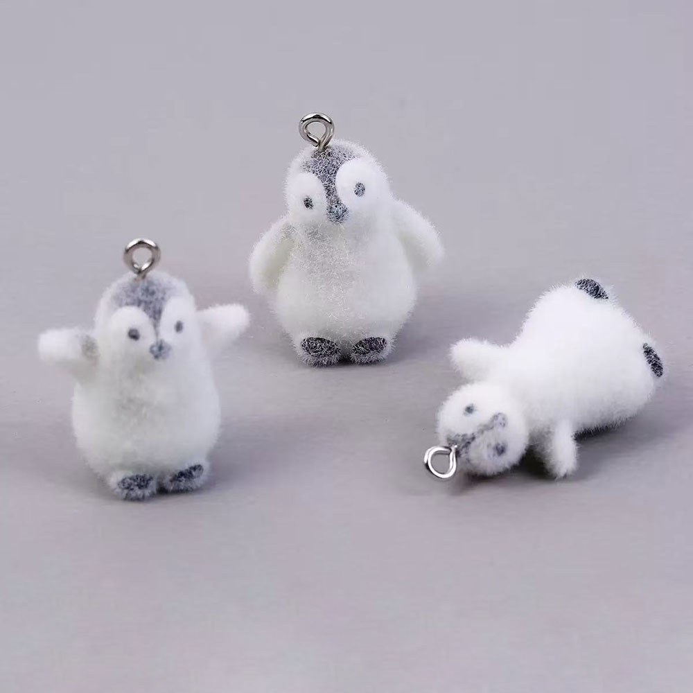 5pcs Flocking Small Penguin Re – Resin Art Notes recenzja i cena