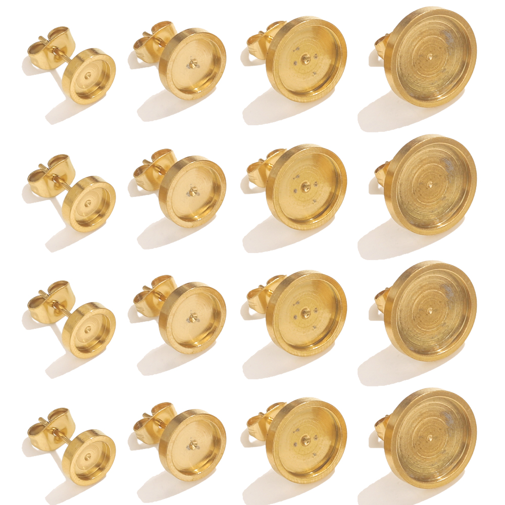 10pcs Stainless Steel Gold Ear – Resin Art Notes recenzja i cena