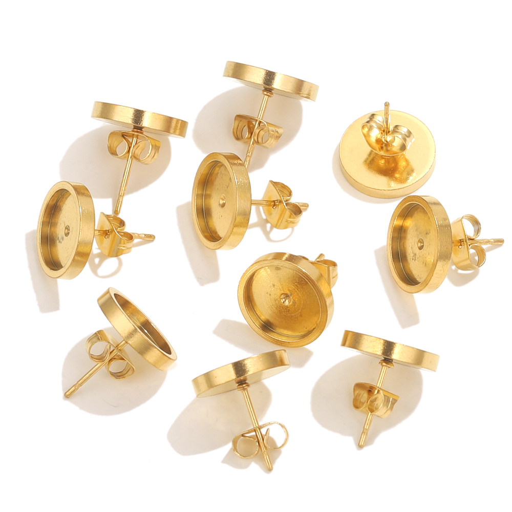 10pcs Stainless Steel Gold Ear – Resin Art Notes recenzja i cena