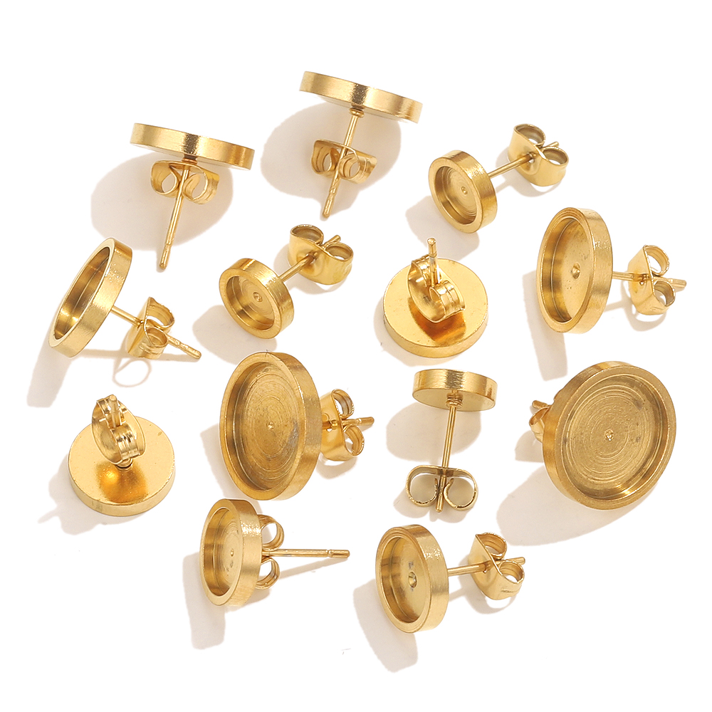 10pcs Stainless Steel Gold Ear – Resin Art Notes recenzja i cena