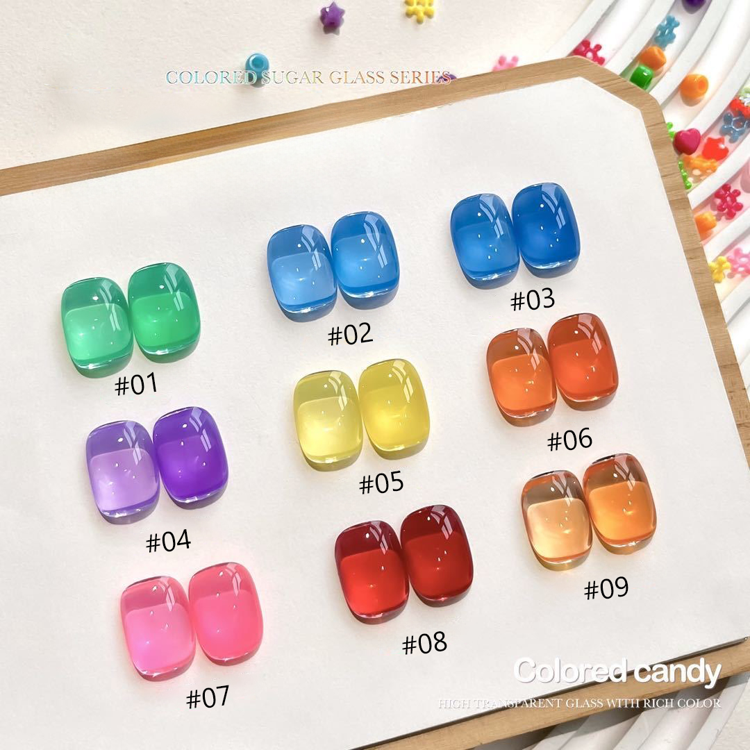 MIANEL 1PCS Colorful Gel Nail  – Resin Art Online recenzja i cena